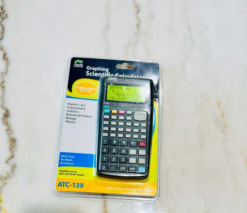 Corner Office Graphing Scientific Calculator ATC-139 NEW